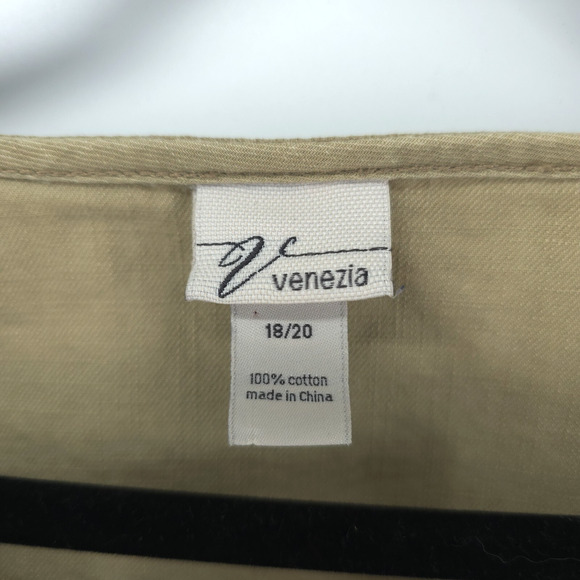 Plus Size Venezia 18/20 Canvas Bolero Embroidered Crop Jacket Blazer 3/4 Sleeve - Picture 6 of 16